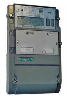 Электросчетчик Меркурий 234 ARTМX2-02 DPOBR.R Оптопорт, 2xRS-485, реле.