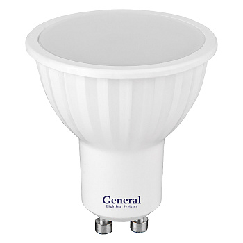 Лампа светодиодная GLDEN-MR16-10-230-GU10-3000