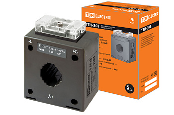 Трансформатор тока измерительный ТТН  30T/100/5- 5VA/0,5S-Р TDM