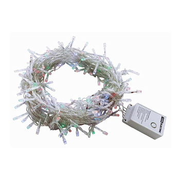 Гирлянда светодиодная "Бахрома" 1,9х0,5 м, 68LED, белый, 8 режимов, 250 В, IP20, TDM