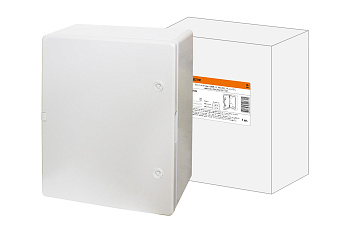 Бокс пластиковый ЩМП-0-2, ABS, IP65, -45 до +75 С, навесной, (350x250x150) TDM