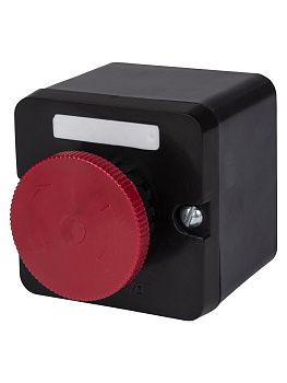 ПКЕ 212-1 красный гриб с фиксацией IP40 TDM