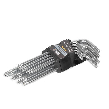 Набор ключей TORX серия KBT-PROFESSIONAL, 9 шт. (КВТ)