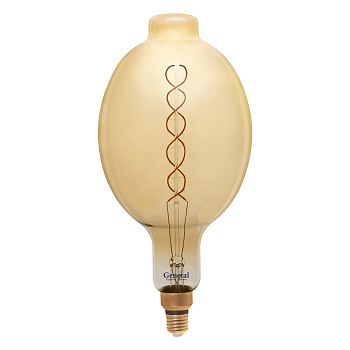 Лампа светодиодная GLDEN-BT180DSS-DEM-8ВТ-230-E27-2700 