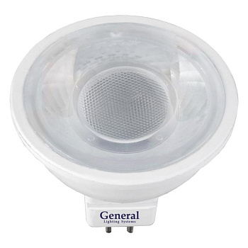 Лампа светодиодная GLDEN-MR16-7-230-GU5.3-3000 ДИФФУЗОР