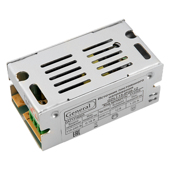 Светодиодный драйвер GDLI-15-IP20-12