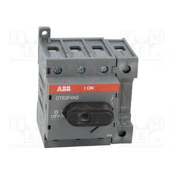 Рубильник OT 40F4N2 до 40А 4х-полюсный ABB