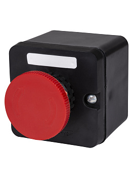 ПКЕ 222-1 красный гриб с фиксацией IP54 TDM