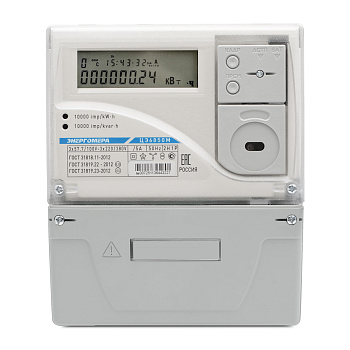 Электросчетчик Энергомера ЦЭ6850М 0,2S/0,5 220В 5-7,5А 2Н 1 Р Ш31