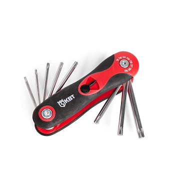 Набор ключей TORX серии «КВТ-PROFESSIONAL», 8 шт. (КВТ)