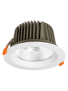 Светильник встраиваемый "Даунлайт" LED DCL-01-050 50 Вт, 4000 К, 80 Ra, IP20, прозрачный расс., TDM